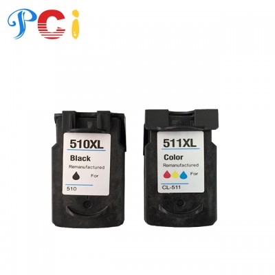 Remanufactured Recycle Ink Cartridge for Canons PG510 CL511